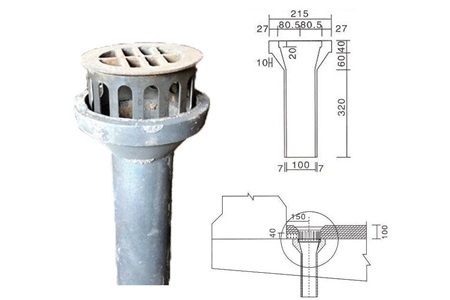 中山铸铁泄水管